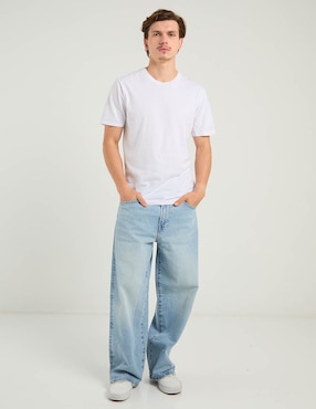 Set playera Hollister cuello redondo para hombre