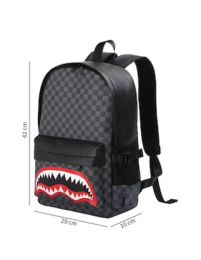 Mochila con portalaptop tiburón Xtellar impermeable unisex