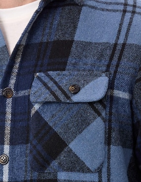 Camisa casual Buffalo jeans david bitton manga larga para hombre