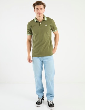 Jeans slim That's It lavado bleach para hombre
