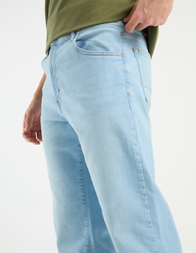 Jeans slim That's It lavado bleach para hombre