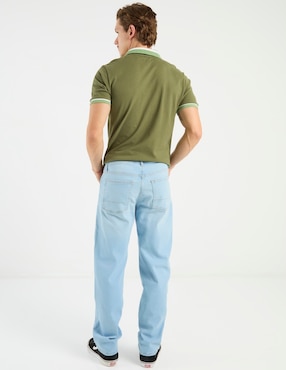 Jeans slim That's It lavado bleach para hombre