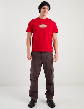 Playera Guess Jeans cuello redondo para hombre