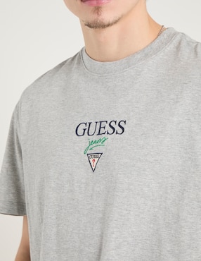 Playera Guess Jeans cuello redondo para hombre