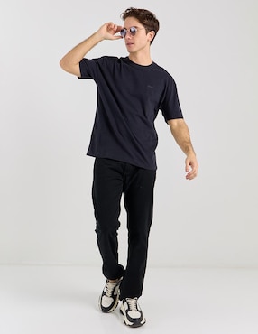 Playera Hollister cuello redondo para hombre