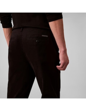Pantalón chino regular Calvin Klein de algodón para hombre