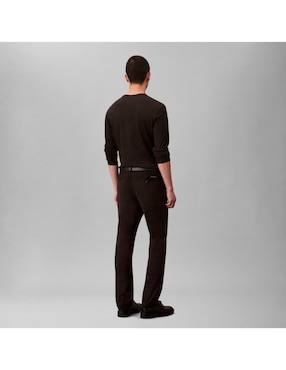 Pantalón chino regular Calvin Klein de algodón para hombre