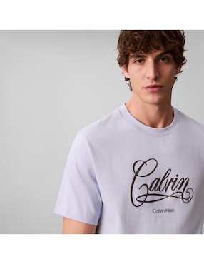 Playera Calvin Klein Playera CK para hombre cuello redondo para hombre
