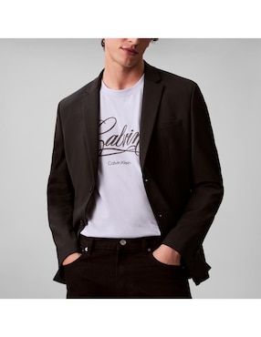 Playera Calvin Klein Playera CK para hombre cuello redondo para hombre