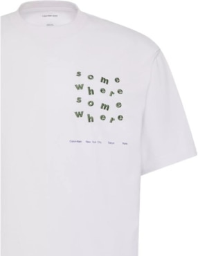 Playera Calvin Klein Playera CK para hombre cuello redondo para hombre