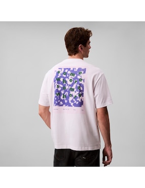 Playera Calvin Klein Playera CK para hombre cuello redondo para hombre