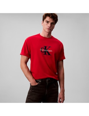 Playera Calvin Klein Playera CK para hombre cuello redondo para hombre