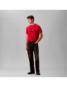 Playera Calvin Klein Playera CK para hombre cuello redondo para hombre