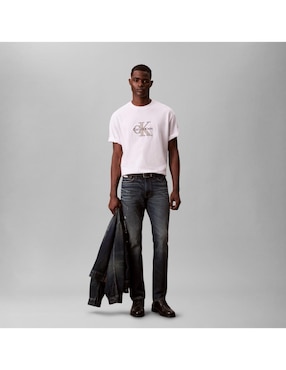 Playera Calvin Klein Playera CK para hombre cuello redondo para hombre