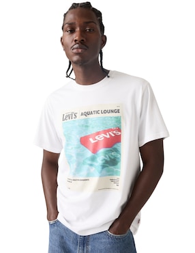 Playera Levi's cuello redondo para hombre