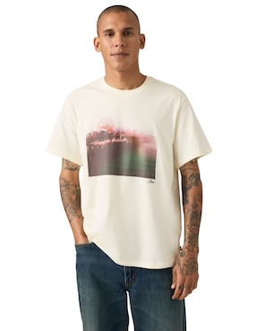 Playera Levi's cuello redondo para hombre