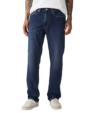 Jeans straight Levi's 514 lavado obscuro para hombre