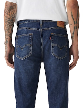 Jeans straight Levi's 514 lavado obscuro para hombre