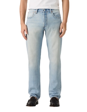 Jeans straight Levi's lavado claro para hombre