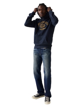 Jeans straight Levi's 501 deslavado para hombre