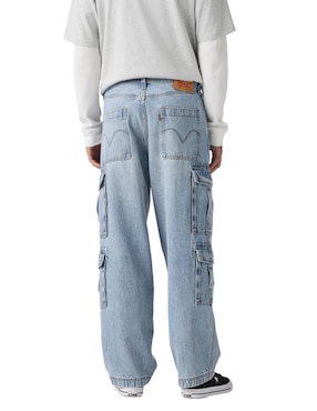 Jeans Baggy Levi's 578 cargo lavado claro para hombre
