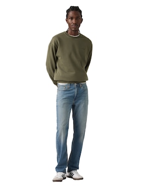 Jeans straight Levi's 514 lavado medio para hombre