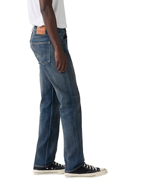 Jeans straight Levi's 501 deslavado para hombre