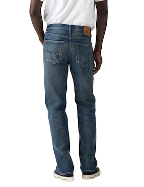 Jeans straight Levi's 501 deslavado para hombre