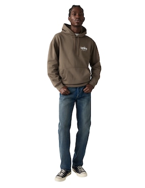 Jeans straight Levi's 501 deslavado para hombre