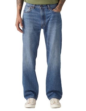 Jeans straight Levi's 555 lavado medio para hombre