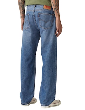 Jeans straight Levi's 555 lavado medio para hombre