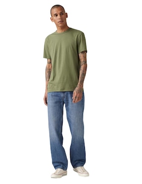 Jeans straight Levi's 555 lavado medio para hombre