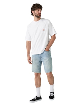 Short Levi's de mezclilla para hombre
