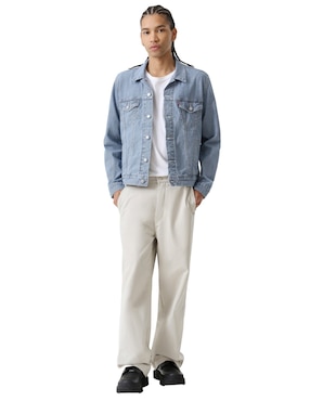 Chamarra Denim Levi's de mezclilla para hombre