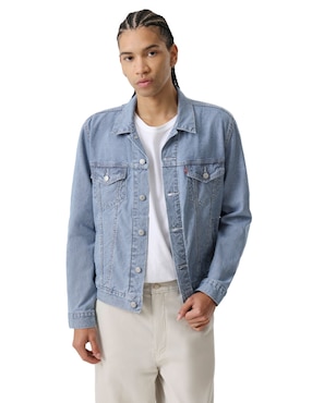 Chamarra Denim Levi's de mezclilla para hombre