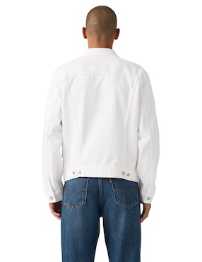 Chamarra denim Levi's con bolsillos para hombre