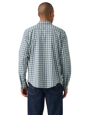 Camisa casual Levi's de algodón manga larga para hombre