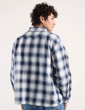 Camisa casual Levi's de algodón manga larga para hombre
