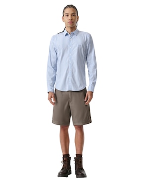 Camisa casual Levi's de algodón manga larga para hombre