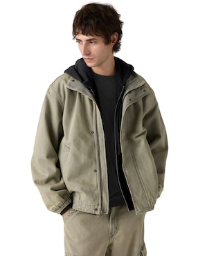 Chamarra casual Levi's de algodón para hombre