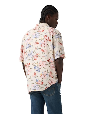 Camisa casual Levi's de algodón manga corta para hombre