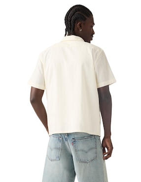 Camisa casual Levi's de algodón manga corta para hombre