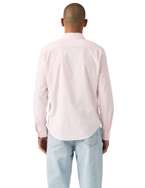 Camisa casual Levi's de algodón manga larga para hombre