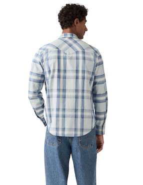 Camisa casual Levi's de algodón manga larga para hombre