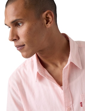 Camisa casual Levi's de algodón manga corta para hombre