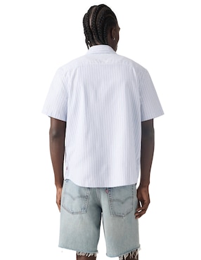 Camisa casual Levi's de algodón manga corta para hombre