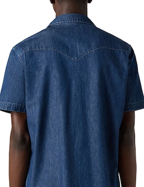 Camisa casual Levi's de algodón manga corta para hombre