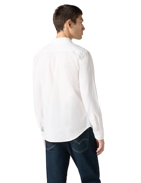 Camisa casual Levi's de algodón manga larga para hombre