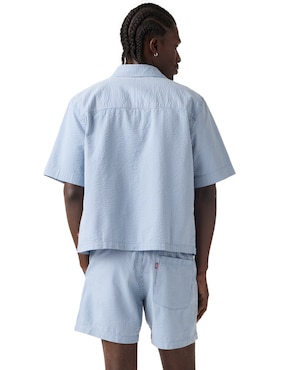 Camisa casual Levi's de algodón manga corta para hombre