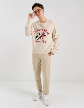 Suéter Hollister cuello redondo para hombre